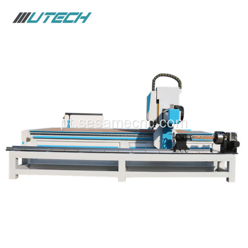 Router do CNC 3D para a mobília de madeira da porta